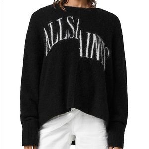 BRAND NEW All Saints Split Saint Crew Sweater sz S
